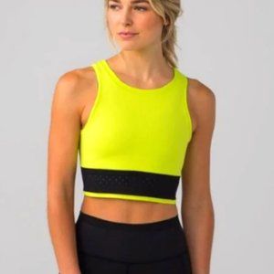Lululemon Mind over Miles Crop Top